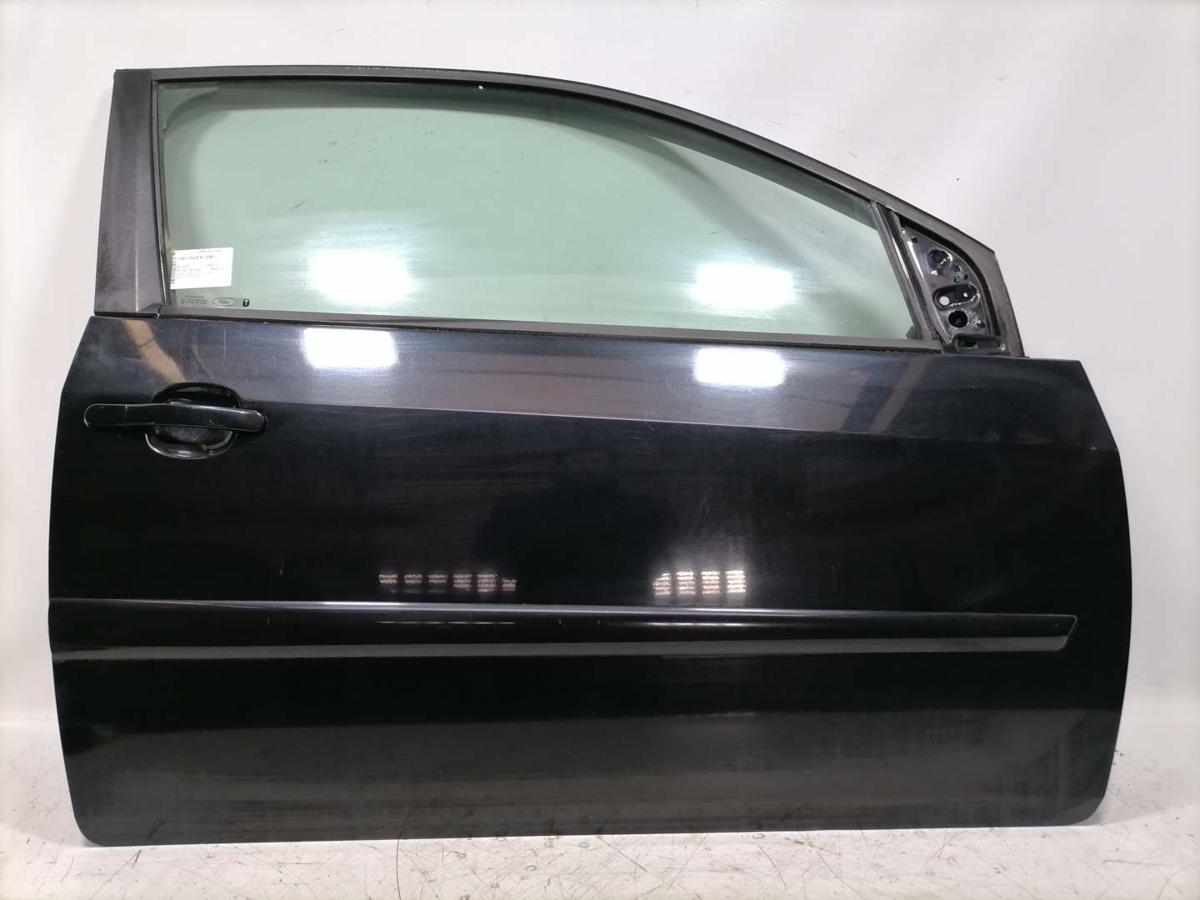 Ford Fiesta JD3 original T&uuml;r rechts 3-T&uuml;rer Panther Schwarz Metallic Rohbau BJ08